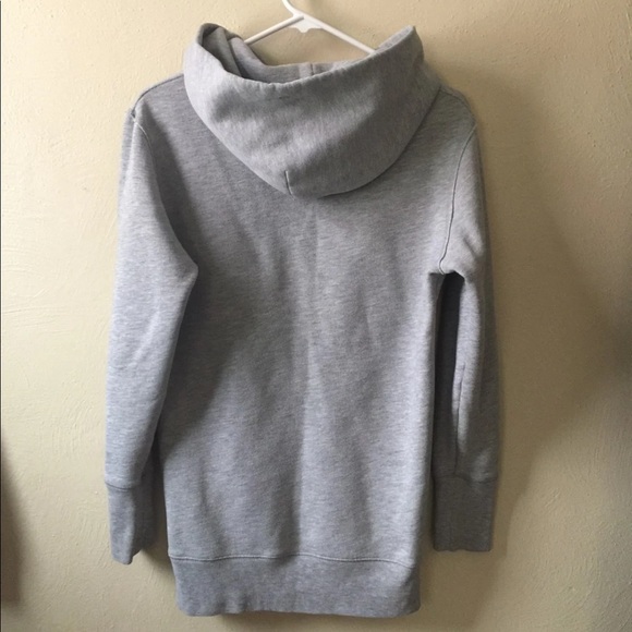 VS PINK XS slim long tunic style sweatshirt hoodie - Picture 6 of 6